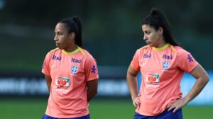 Seleção em treino antes de amistoso - Crédito: 