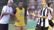 Fotos do início de Diego Tardelli no Atlético (foto: Paulo Filgueiras e Jorge Gontijo/Arquivo EM)