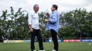 Tite e Pedro Lourenço (foto: Gustavo Aleixo/Cruzeiro)