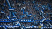 Torcedores do Grêmio na Arena (foto: Lucas Uebel/Grêmio)