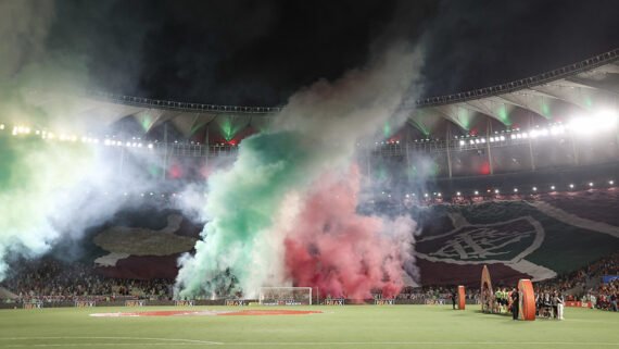 Torcedores do Fluminense no Maracanã em jogo contra o Vasco (foto: Marcelo Gonçalves/Fluminense)