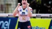 Vallentina Biondo, jogadora de vôlei do Minas (foto: Hedgard Moraes/MTC)