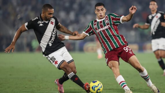 Lance do jogo entre Vasco e Fluminense pela Copa do Brasil (foto: LEONARDO BRASIL/FLUMINENSE - 11/12/2025)