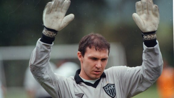 Velloso em ação pelo Atlético (foto: Jorge Gontijo/Estado de Minas)