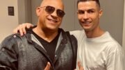 Vin Diesel publicou foto ao lado de Cristiano Ronaldo (foto: Redes sociais Vin Diesel/Reprodução)