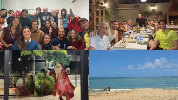 Natal das jogadoras e jogadores de vôlei (foto: Reprodução)