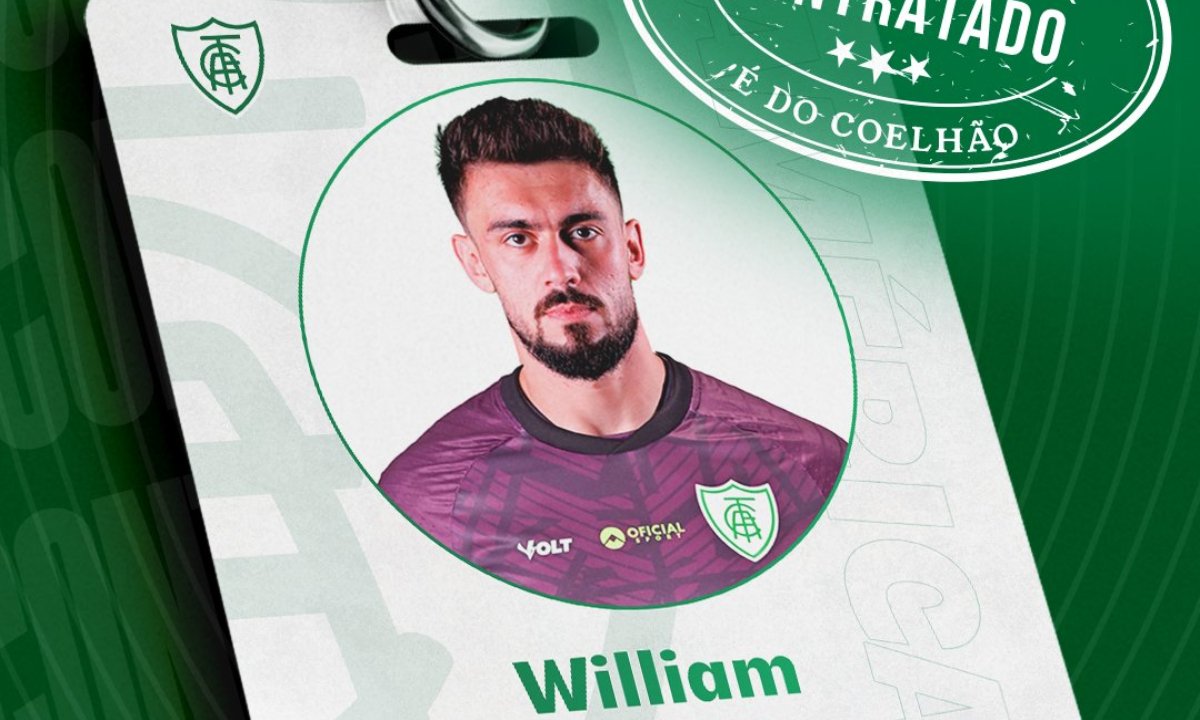 Goleiro William, reforço do América (foto: Reprodução)