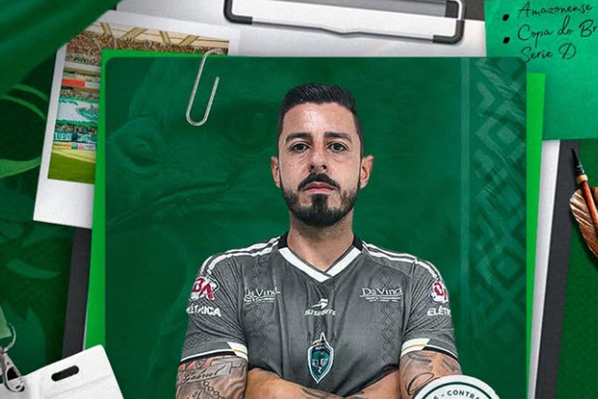 William Menezes é o novo reforço do Manaus (foto: Divulgação)