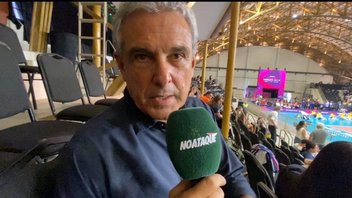 Zé Roberto Guimarães em entrevista exclusiva ao No Ataque no Mundial de Clubes de Vôlei (foto: Rafael Cyrne/No Ataque)