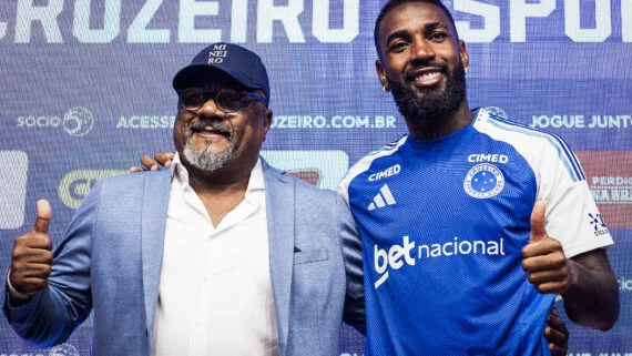 Marcão é o gestor da carreira de Gerson, do Cruzeiro (foto: Gustavo Aleixo/Cruzeiro)