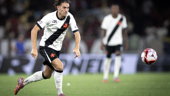 Nuno Moreira, atacante do Vasco (foto: Matheus Lima/Vasco)