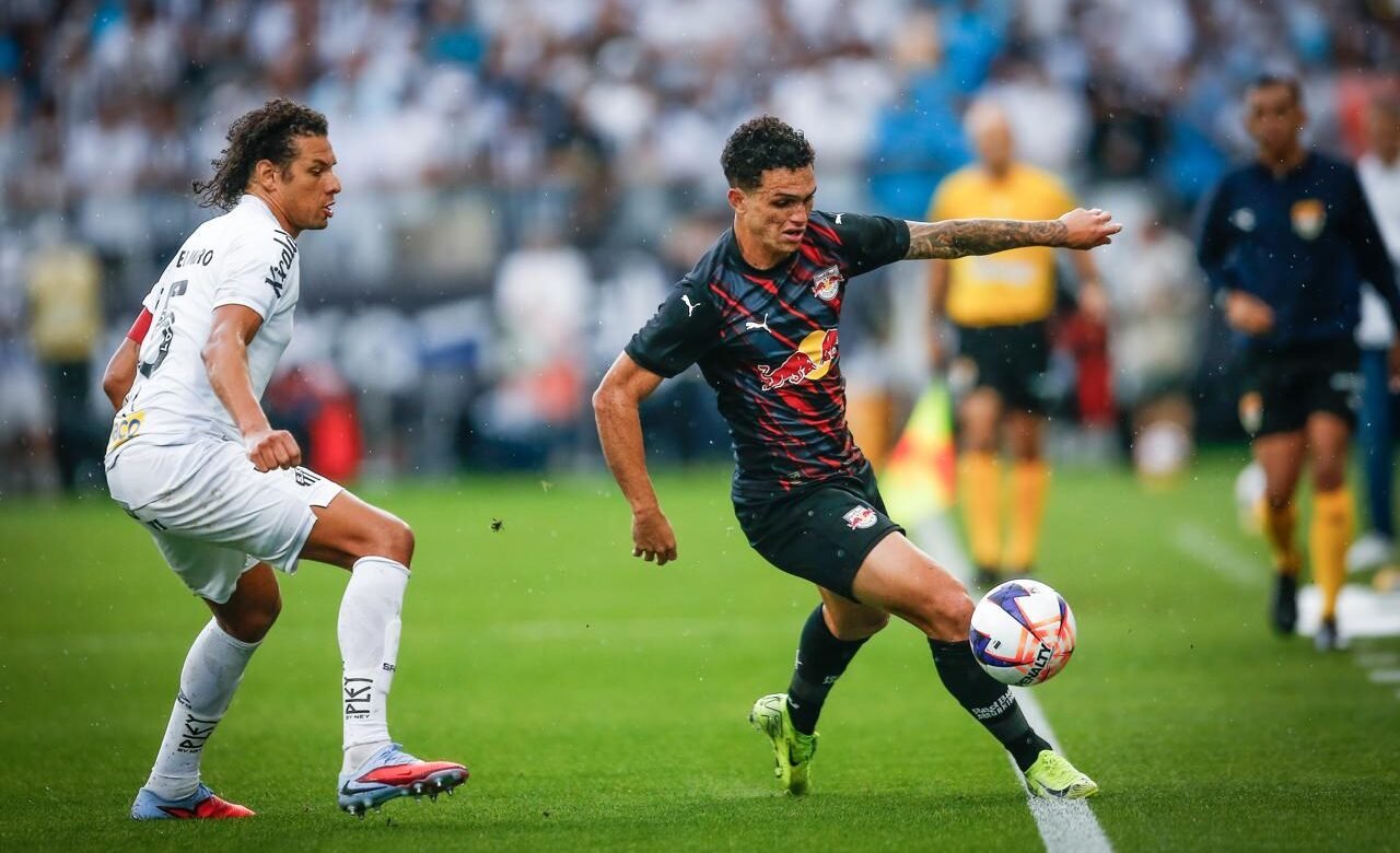 Santos e Bragantino empataram na Neo Química Arena (foto: Ari Ferreira/Red Bull Bragantino)