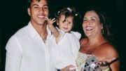 Kaio Jorge curte o réveillon com os familiares (foto: Reprodução)