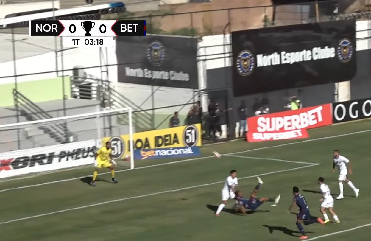 Maycon Rangel, jogador do Betim (foto: Reprodução/YouTube)