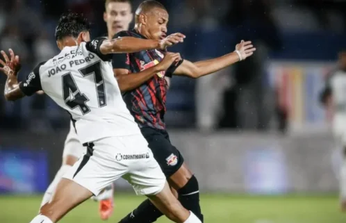 Bragantino superou o Corinthians no Paulistão (foto: Ari Ferreira/Bragantino)