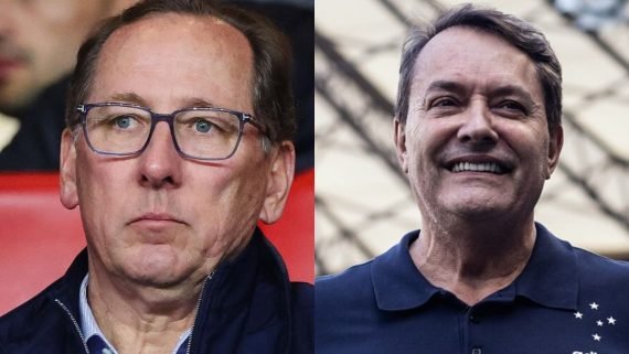 Textor e Pedrinho (foto: CLEMENT MAHOUDEAU / AFP e GUSTAVO ALEIXO / CRUZEIRO)