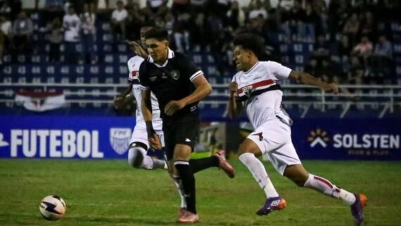 São Paulo x Botafogo (foto: Henrique Lima / BFR)