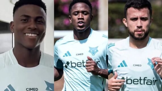 Jogadores do Cruzeiro (foto: Montagem fotos Gustavo Aleixo/Cruzeiro e Reprodução)