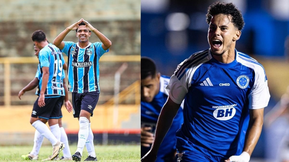 Grêmio x Cruzeiro (foto: Angelo Pieretti/Grêmio e Igor Garcia / Cruzeiro)