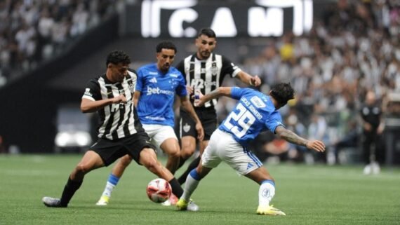 Atlético x Cruzeiro (foto: Alexandre Guzanshe/EM/D.A. Press)