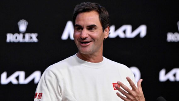 Roger Federer, lenda do tênis (foto: William WEST / AFP)