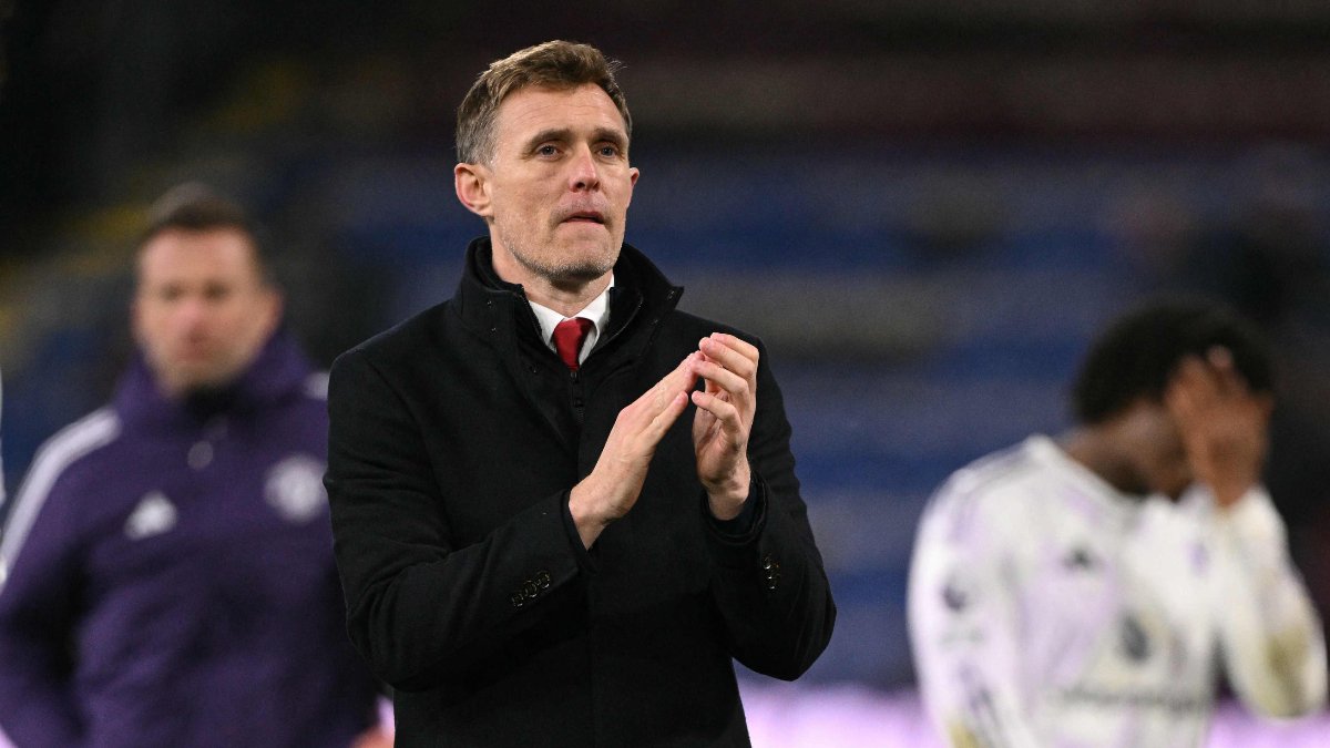 Darren Fletcher, ex-meio-campista e atual treinador do United (foto: Oli SCARFF / AFP)