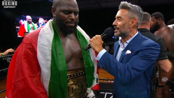 Jairzinho Rozenstruik (foto: Reprodução/YouTube/Dirty Boxing Championship)