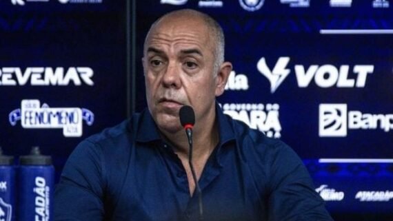 Marcos Braz durante passagem pelo Clube do Remo (foto: Foto: Samara Miranda / Remo)