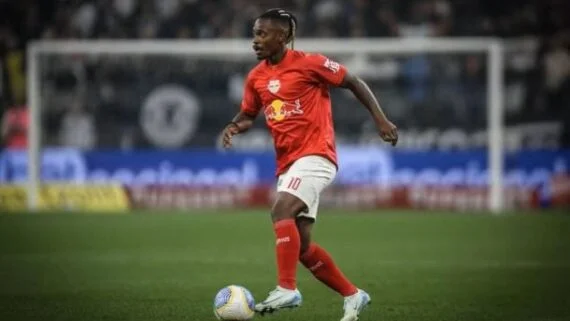 Lincoln defendeu o Bragantino em 2024 (foto: - Foto: Ari Ferreira/Red Bull Bragantino)