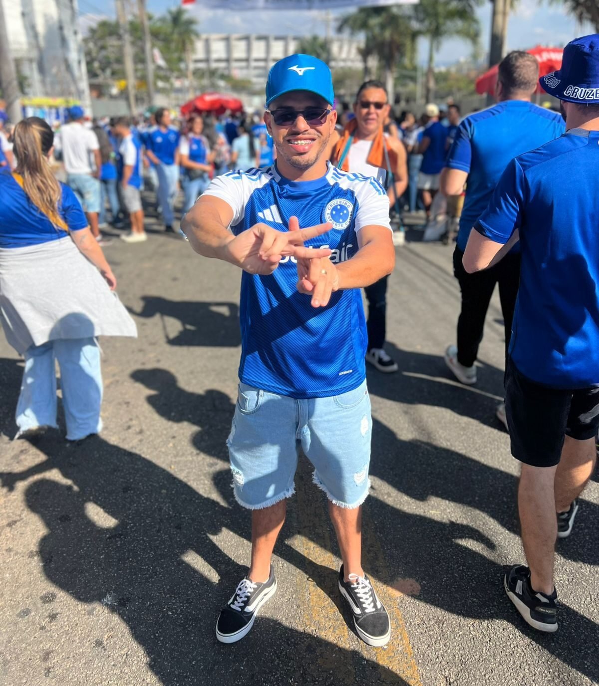 Romário Gomes, torcedor do Cruzeiro