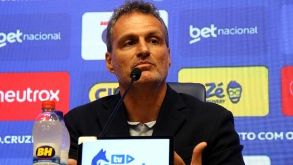 Bruno Spindel, executivo de futebol do Cruzeiro (foto: Jair Amaral/EM)