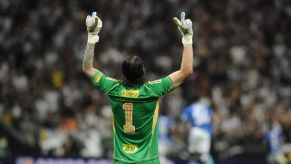 Cássio, goleiro do Cruzeiro (foto: Alexandre Guzanshe/EM D.A Press)