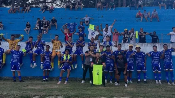 Time do Águia de Marabá na Copinha (foto: Gustavo Sousa / Águia de Marabá)