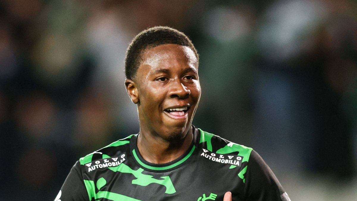 Alan Minda, atacante equatoriano de 22 anos (foto: BRUNO FAHY/AFP)