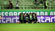 América em jogo do Campeonato Mineiro (foto: Mourão Panda/América)