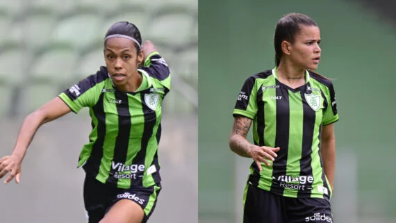 América se despediu de Mari Andrade e Soraya (foto: Mourão Panda/América)
