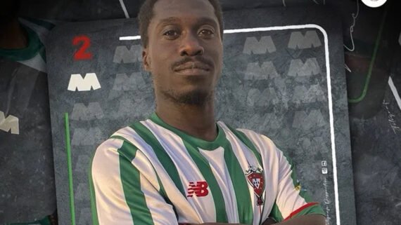 Nassur Bacem defendia o Moncarapachense desde agosto de 2024 (foto: Reprodução)