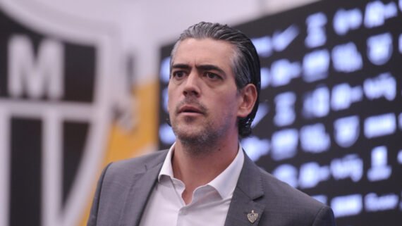 Paulo Bracks, CSO do Atlético (foto: Alexandre Guzanshe/EM/DA.Press)