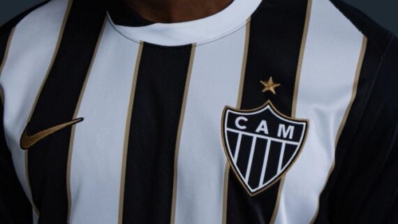 Camisa do Atlético para temporada 2026 (foto: Atlético e Nike/Divulgação)