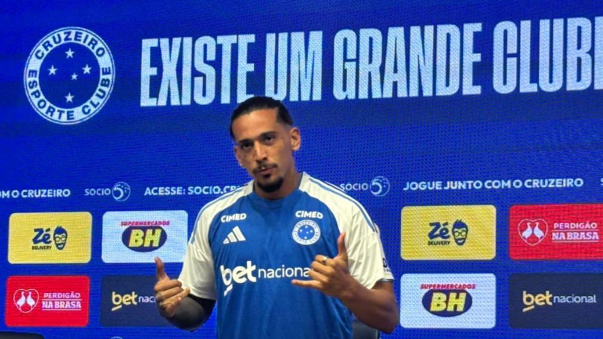 Chico da Costa, atacante do Cruzeiro (foto: Sofia Cunha/No Ataque)