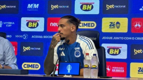 Chico da Costa, atacante do Cruzeiro (foto: Sofia Cunha/No Ataque)