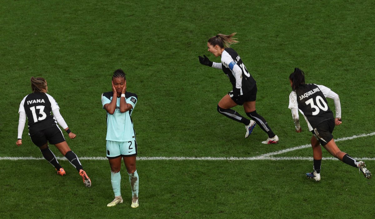 Corinthians avançou à final do Mundial de Clubes Feminino (foto: Adrian Dennis / AFP)