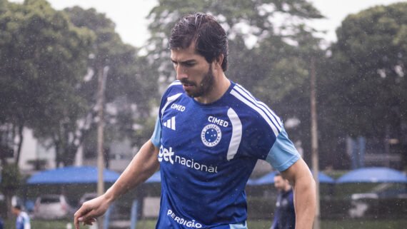 Lucas Silva, volante e capitão do Cruzeiro (foto: Gustavo Aleixo/Cruzeiro)