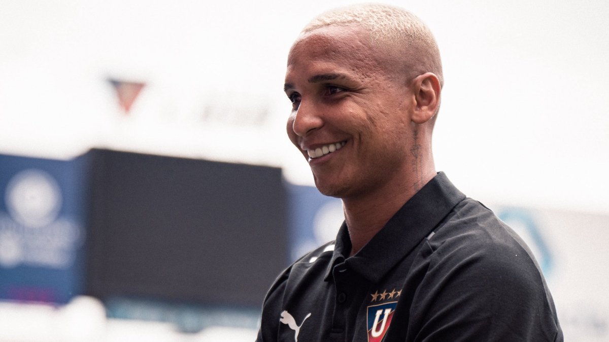 Deyverson, atacante da LDU (foto: Divulgação/LDU)