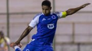 Fernando, atacante do Cruzeiro, em jogo da Copinha 2026 (foto: Rainier Moura/Cruzeiro)