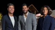 Hulk (ao centro) com os filhos Ian Ângelo (à esquerda) e Tiago Ângelo (à direita) (foto: Reprodução/Instagram/Hulk)