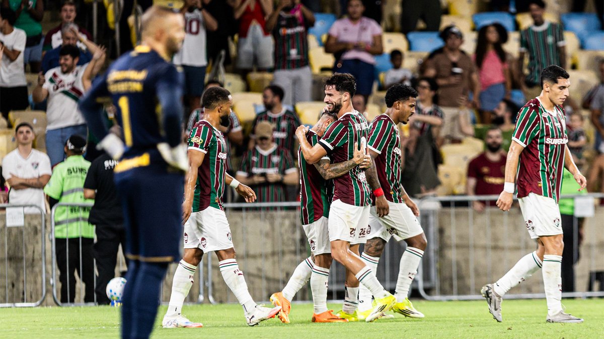 Fluminense começou a Série A com triunfo por 2 a 1 sobre o Grêmio (foto: MARINA GARCIA / FLUMINENSE F.C)