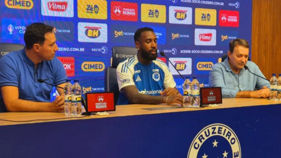 Gerson, meio-campista, reforça o Cruzeiro até 2030 (foto: Jair Amaral/EM/D.A Press)