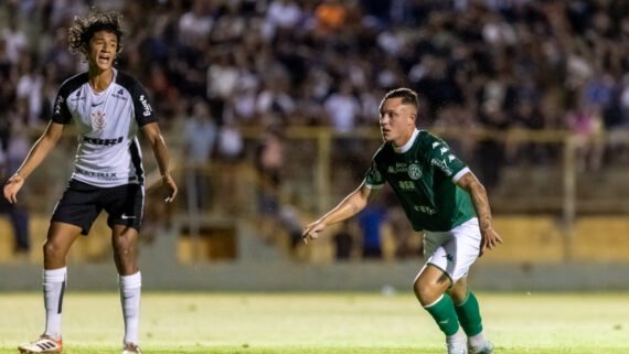Lance do jogo entre Guarani e Corinthians (foto: Divulgação/Guarani)