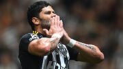 Hulk comemora gol pelo Atlético (foto: GLEDSTON TAVARES/AFP)